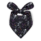 Halloween Dog Bandanas Double Layer