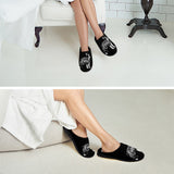 Boston Terrier Mama Cotton Slippers