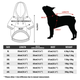Bad To The Bone 100% Cotton Dog Fleece Hoodie