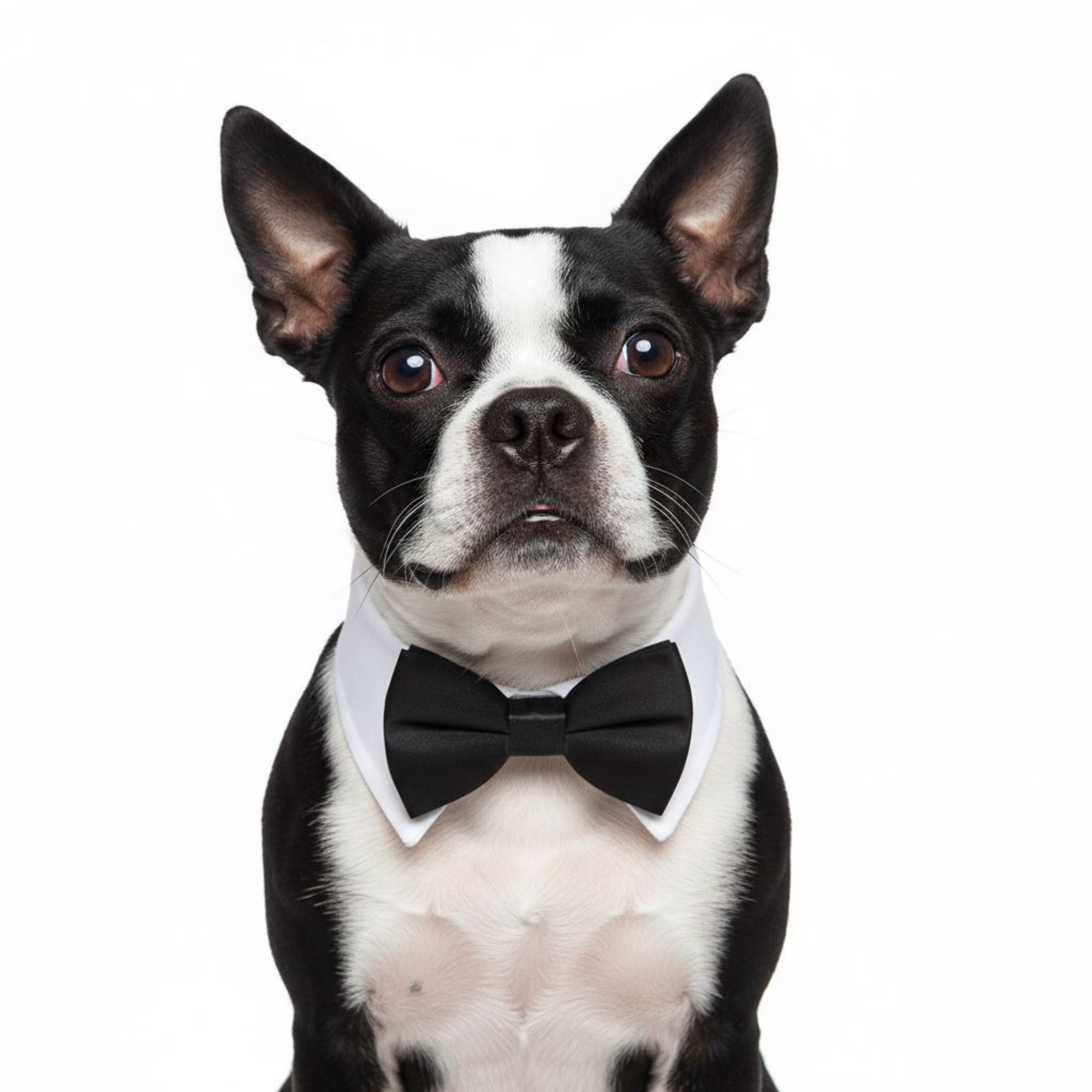 Dog Tuxedo Bow Tie Collar