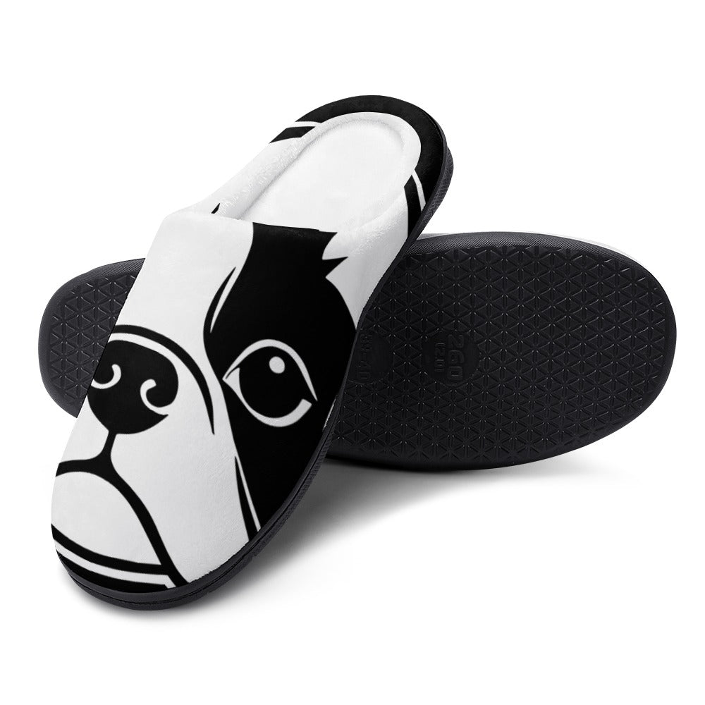 Bostie Face Cotton slippers