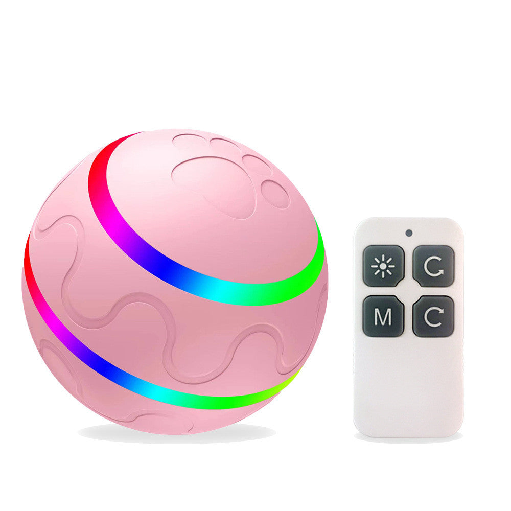 Interactive Dog Toy Wicked Ball Self Moving Intelligent Ball USB