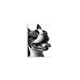 Overjoyed Boston Terrier Dog Poster
