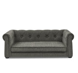 Contemporary Modern Sofa Dog Bed - Dark Grey