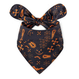 Halloween Dog Bandanas Double Layer