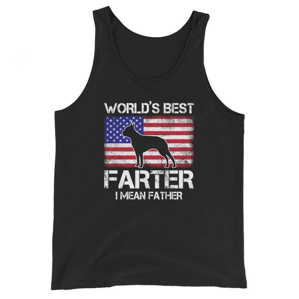World's Best Farter I Mean Father Men's Tank Top