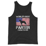 World's Best Farter I Mean Father Men's Tank Top