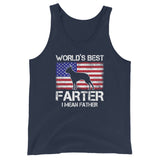 World's Best Farter I Mean Father Men's Tank Top