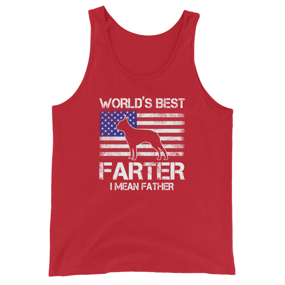 World's Best Farter I Mean Father Men's Tank Top