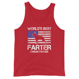 World's Best Farter I Mean Father Men's Tank Top