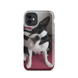Custom Boston Terrier Tough Phone Case for iPhone