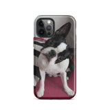 Custom Boston Terrier Tough Phone Case for iPhone
