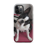 Custom Boston Terrier Tough Phone Case for iPhone