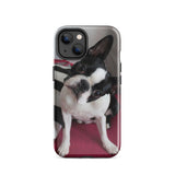 Custom Boston Terrier Tough Phone Case for iPhone