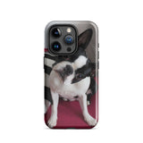 Custom Boston Terrier Tough Phone Case for iPhone