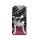 Custom Boston Terrier Tough Phone Case for iPhone