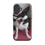 Custom Boston Terrier Tough Phone Case for iPhone