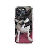Custom Boston Terrier Tough Phone Case for iPhone