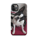 Custom Boston Terrier Tough Phone Case for iPhone