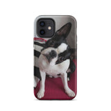 Custom Boston Terrier Tough Phone Case for iPhone