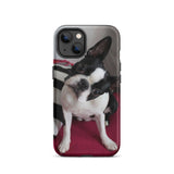Custom Boston Terrier Tough Phone Case for iPhone