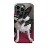 Custom Boston Terrier Tough Phone Case for iPhone