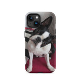 Custom Boston Terrier Tough Phone Case for iPhone