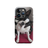 Custom Boston Terrier Tough Phone Case for iPhone