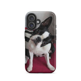 Custom Boston Terrier Tough Phone Case for iPhone