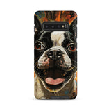 Zoomies Excitement Boston Terrier Dog Tough case for Samsung