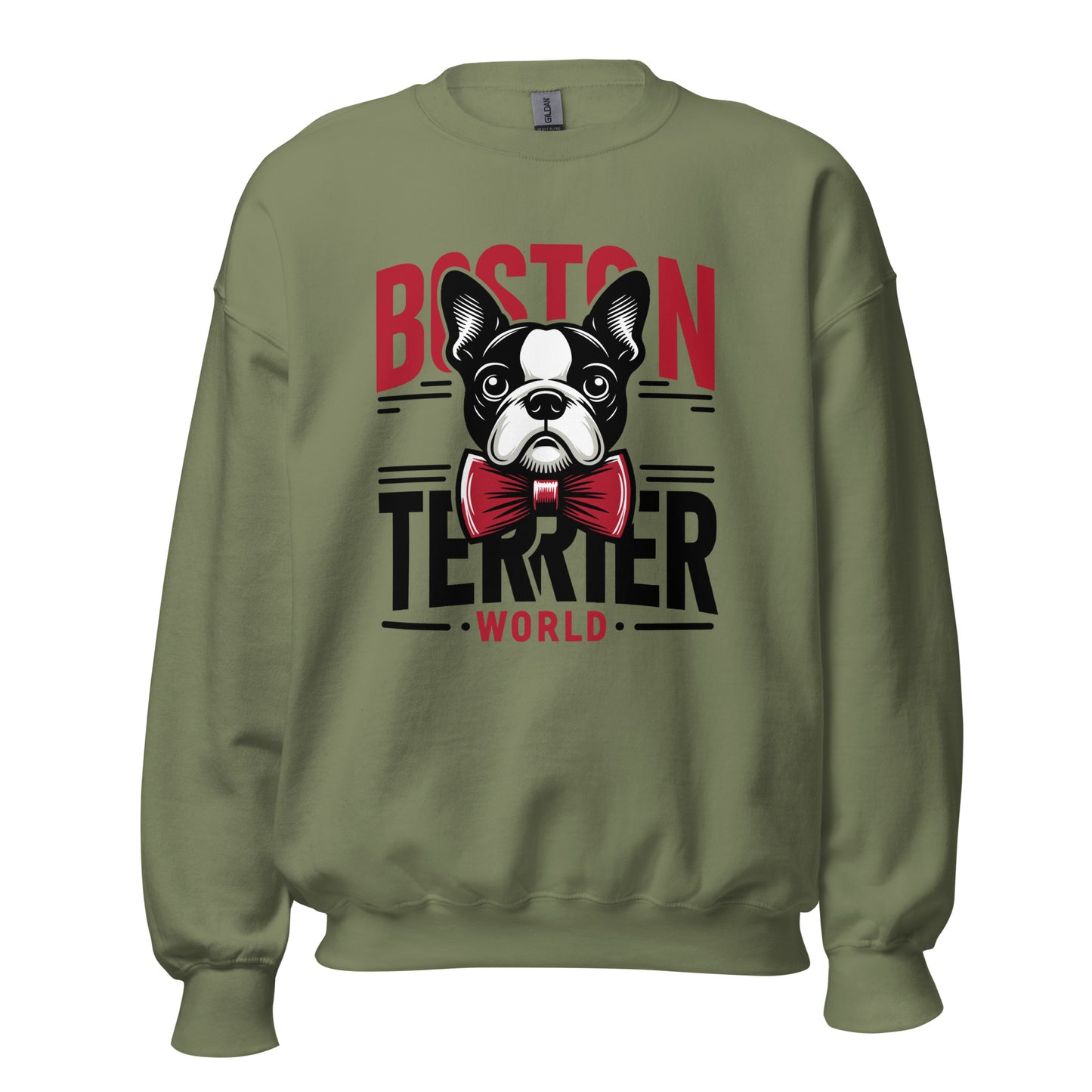 Boston Terrier World Unisex Sweatshirt
