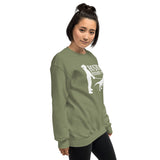 Boston Terrier Mom Dinosaur Sweatshirt
