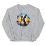 Hawaii Vibe Boston Terrier Sweatshirt