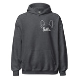 Ears With Boston Terrier Name - Custom Unisex Hoodie