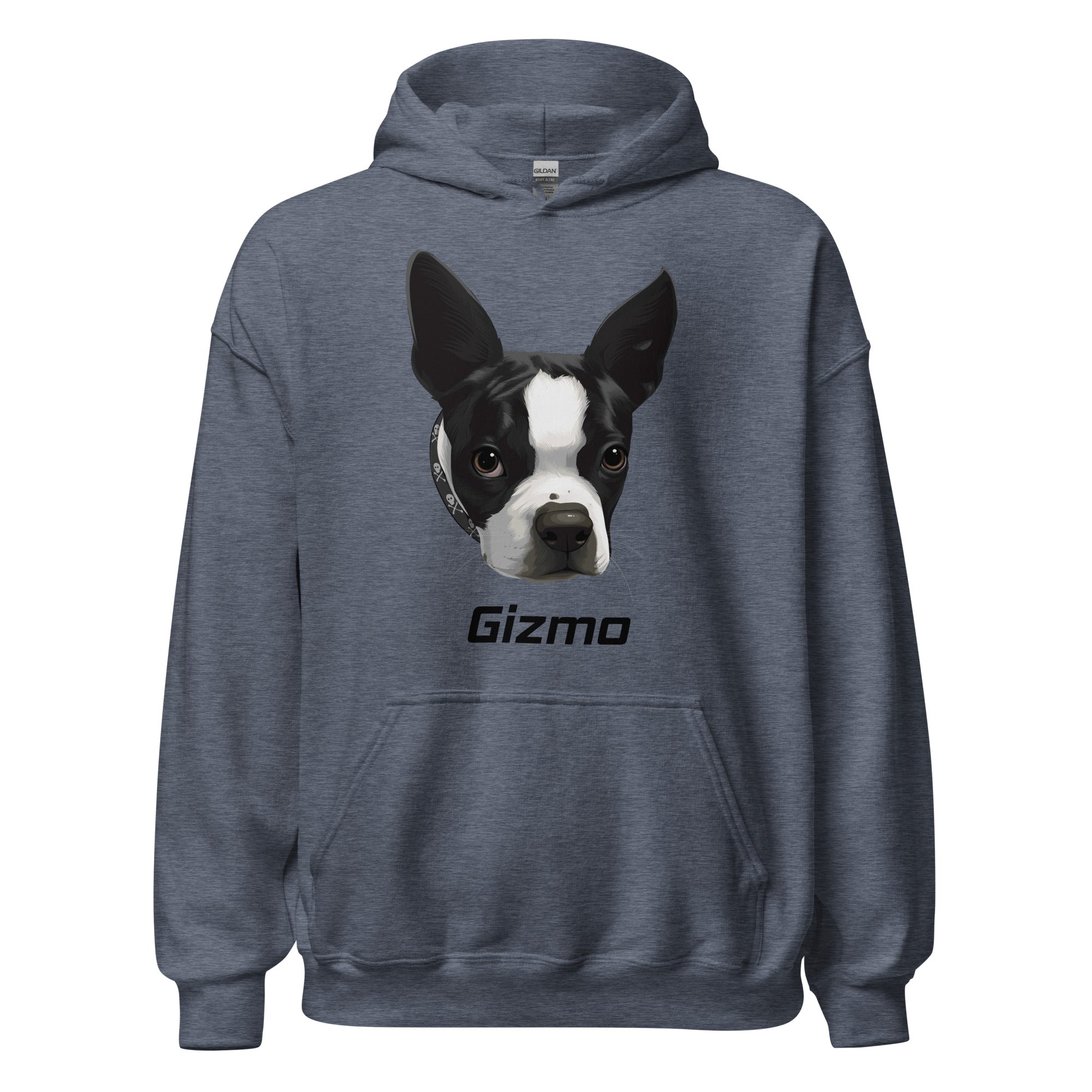 Custom Boston Terrier Dog Unisex Hoodie