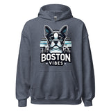 Boston Terrier Vibes Unisex Hoodie