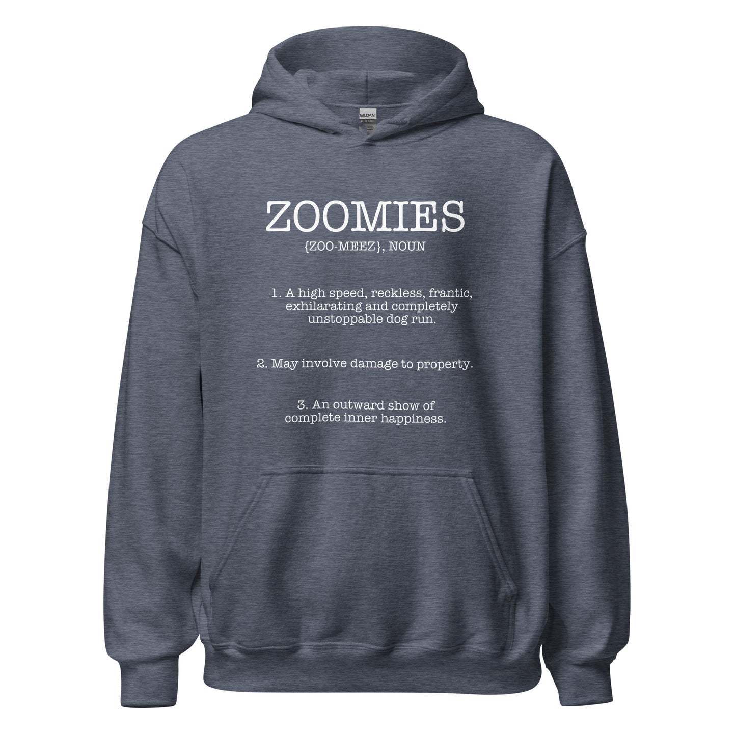 Zoomies Definition Unisex Hoodie