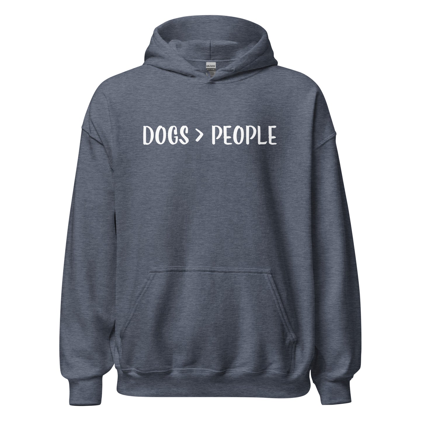 Dogs Are Greater Than People Unisex Hoodie