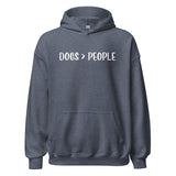 Dogs Are Greater Than People Unisex Hoodie