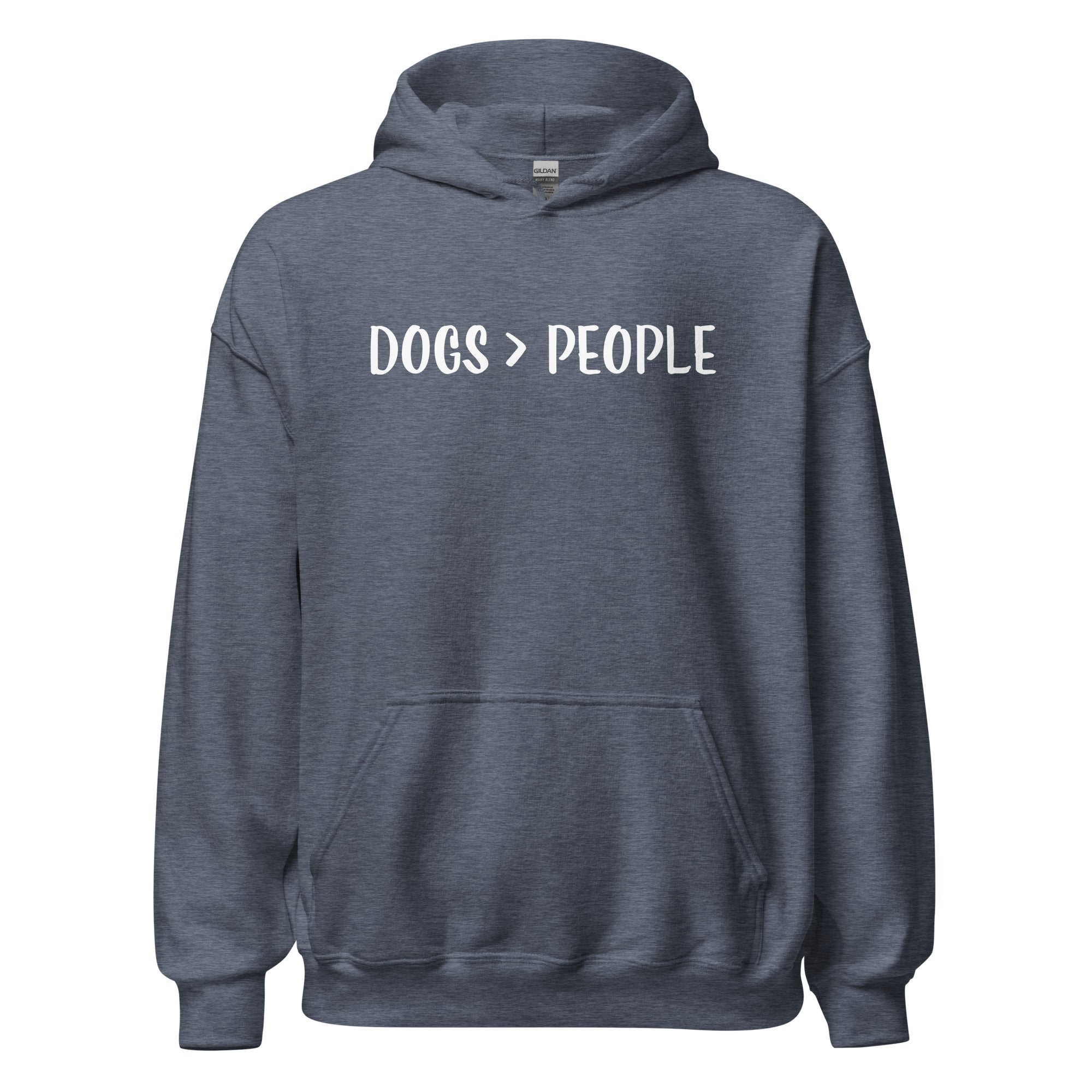 Dogs Are Greater Than People Unisex Hoodie