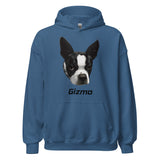 Custom Boston Terrier Dog Unisex Hoodie