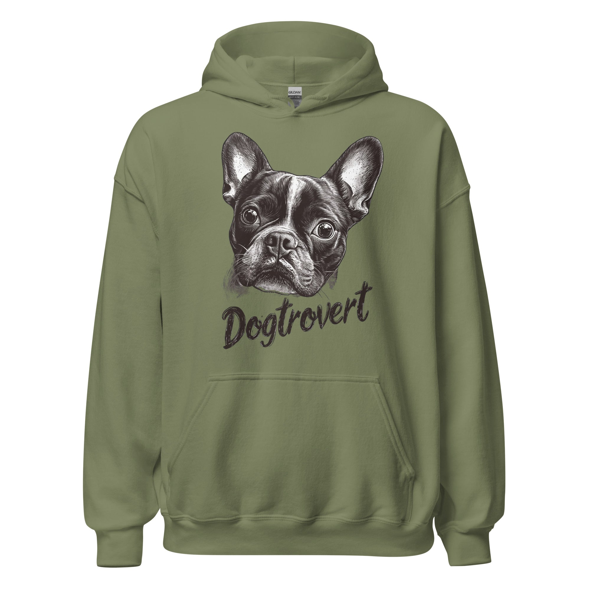 Dogtrovert Boston Terrier Unisex Hoodie