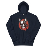 Boston Terrier Red Bandana Hoodie