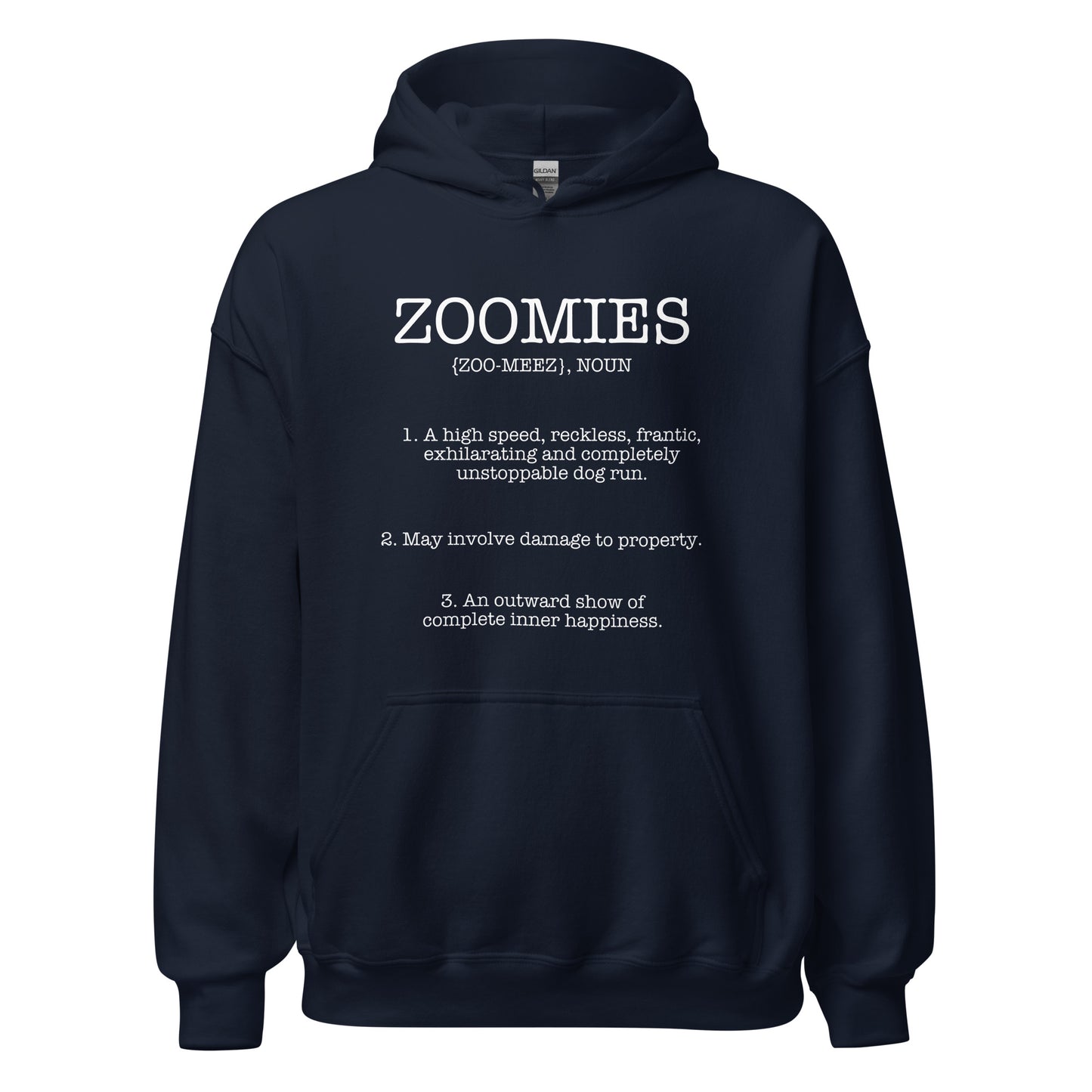 Zoomies Definition Unisex Hoodie