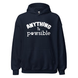 Anything Is Pawsible Unisex Hoodie
