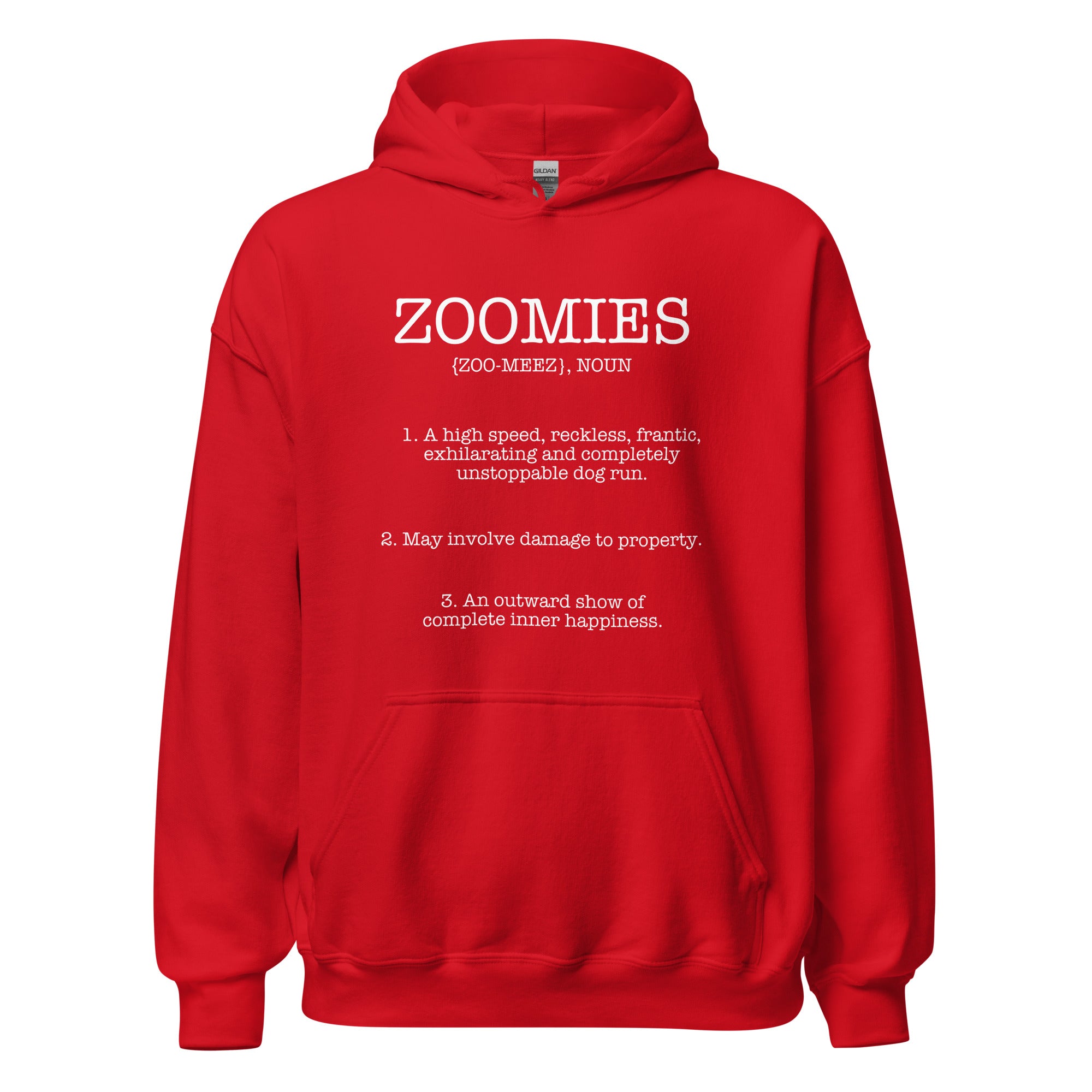 Zoomies Definition Unisex Hoodie