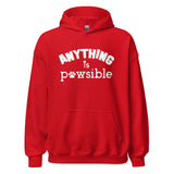 Anything Is Pawsible Unisex Hoodie