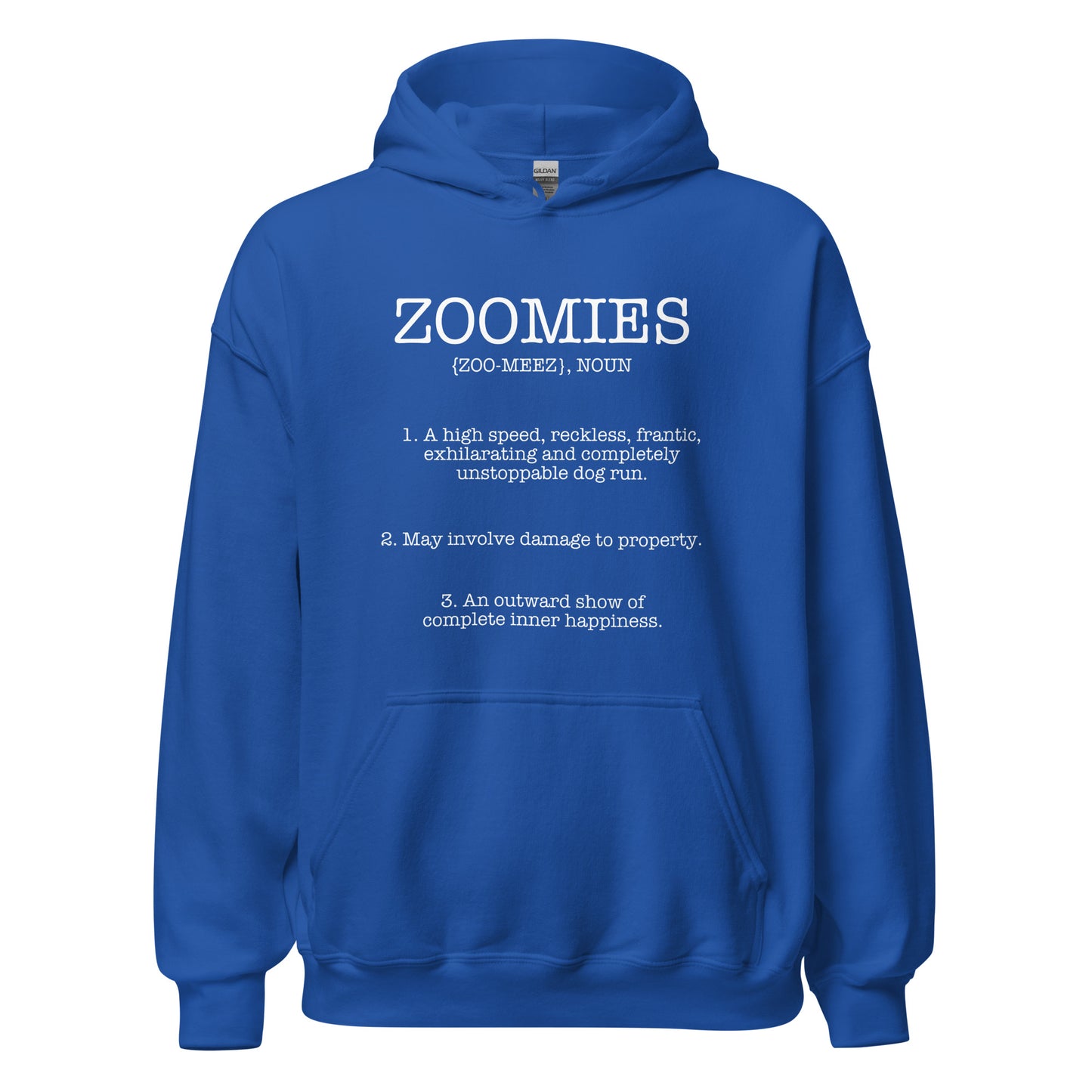 Zoomies Definition Unisex Hoodie