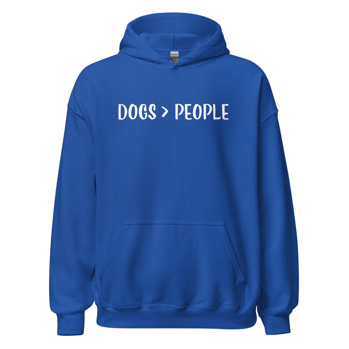 Dogs Are Greater Than People Unisex Hoodie
