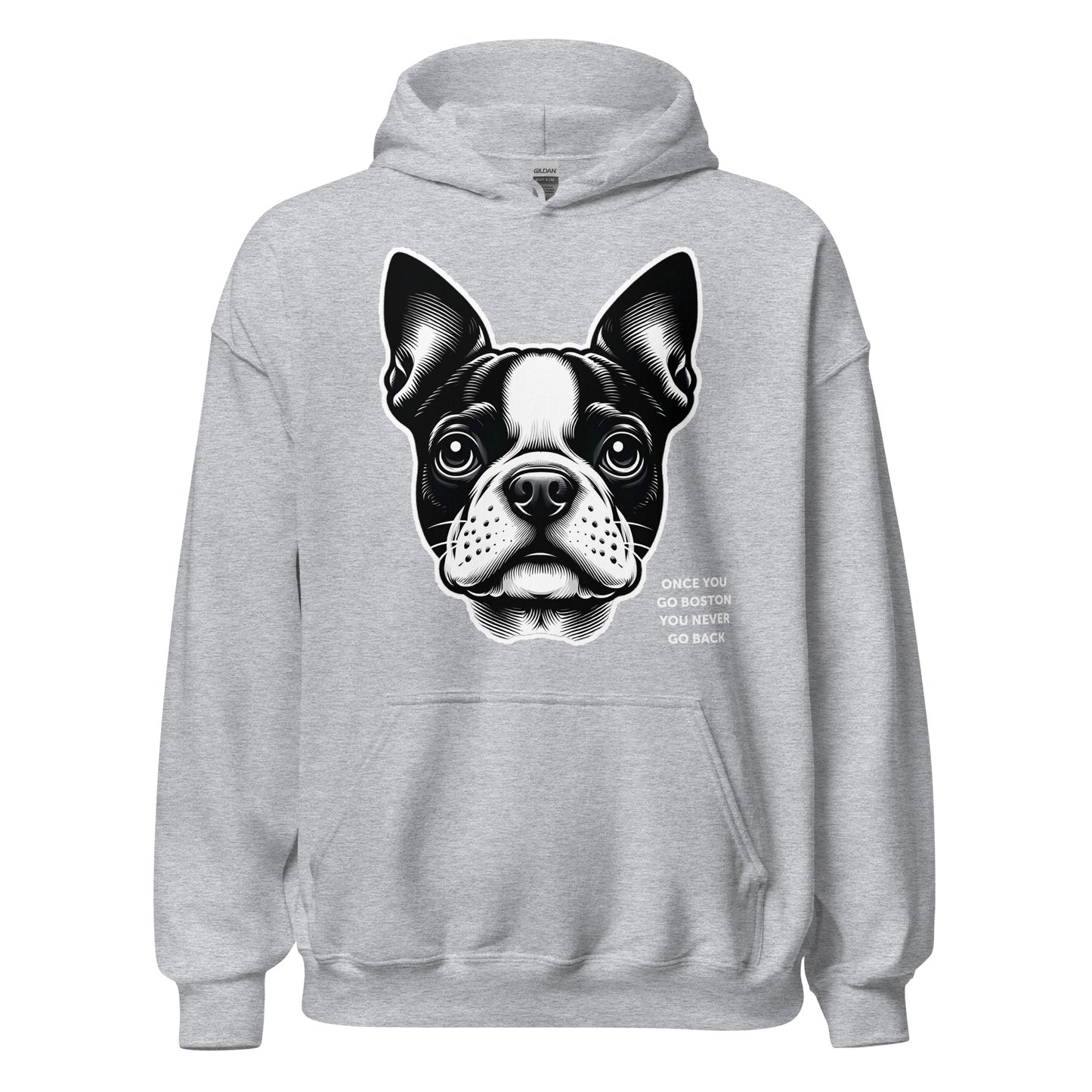 Once You Go Boston You Never Go Back Unisex Hoodie